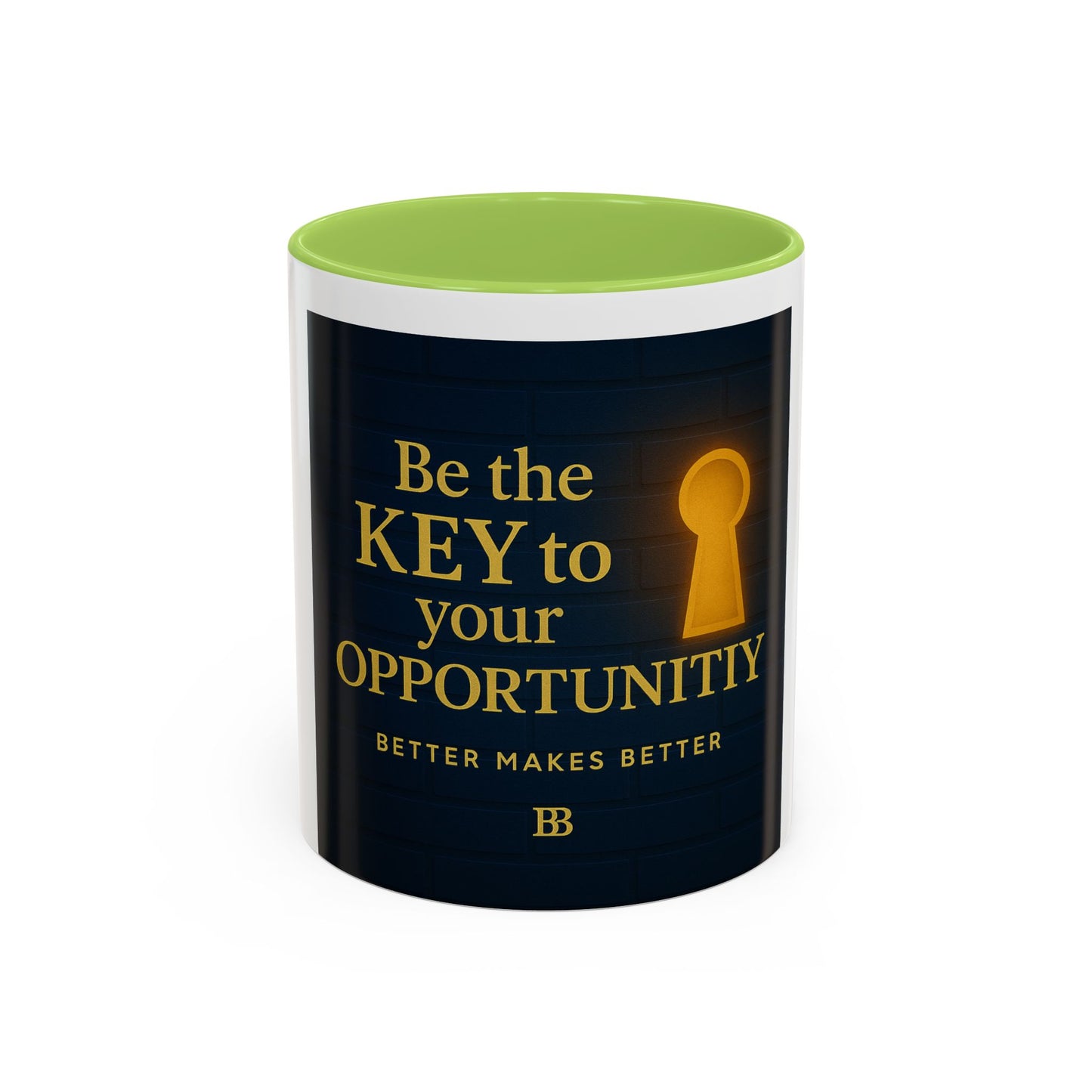 Be the Key to Your Opportunity Coffee Mug — Motivational Inspirational 11/15oz