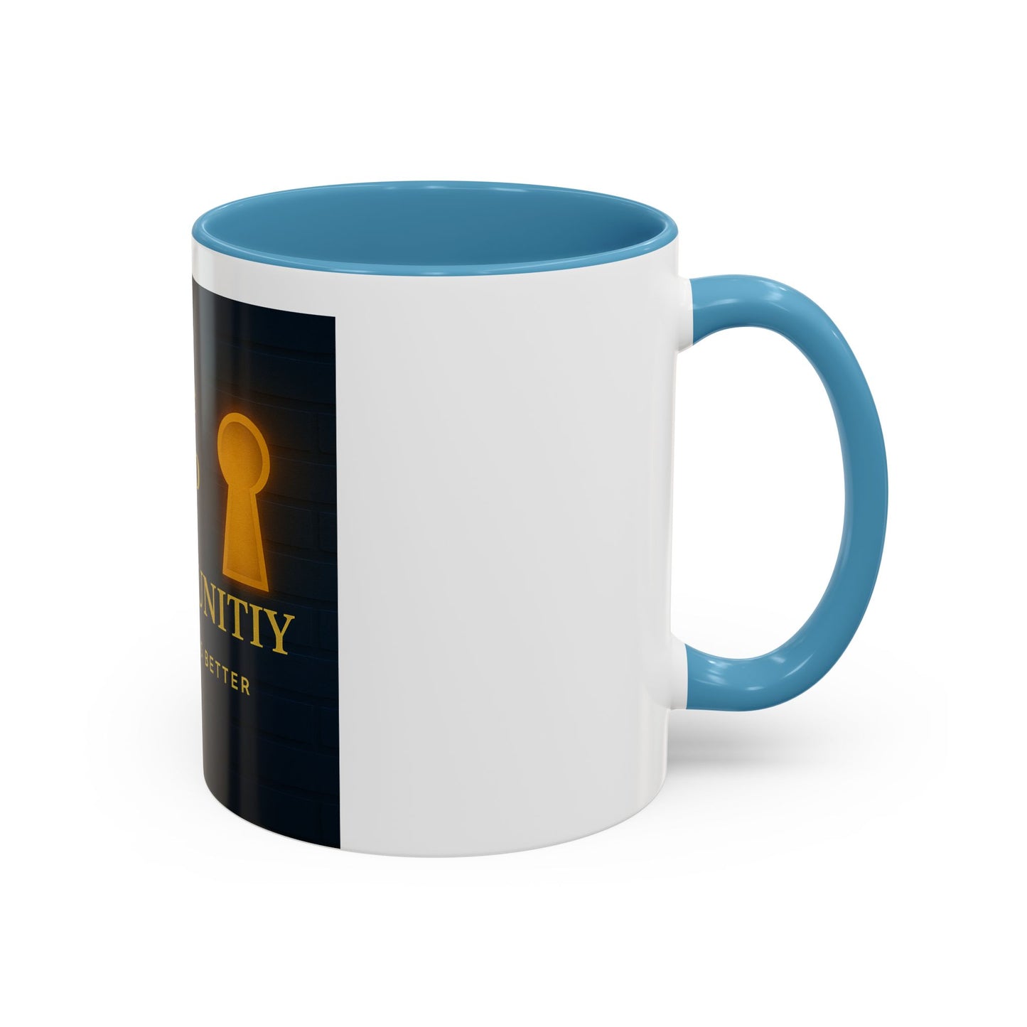Be the Key to Your Opportunity Coffee Mug — Motivational Inspirational 11/15oz