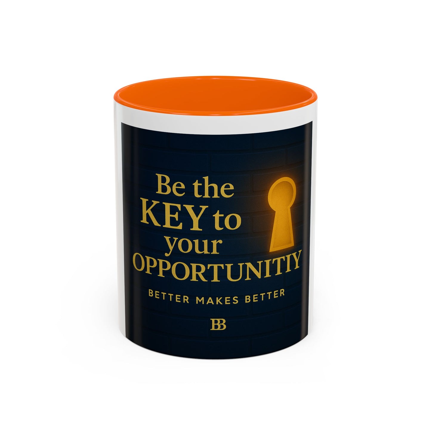 Be the Key to Your Opportunity Coffee Mug — Motivational Inspirational 11/15oz