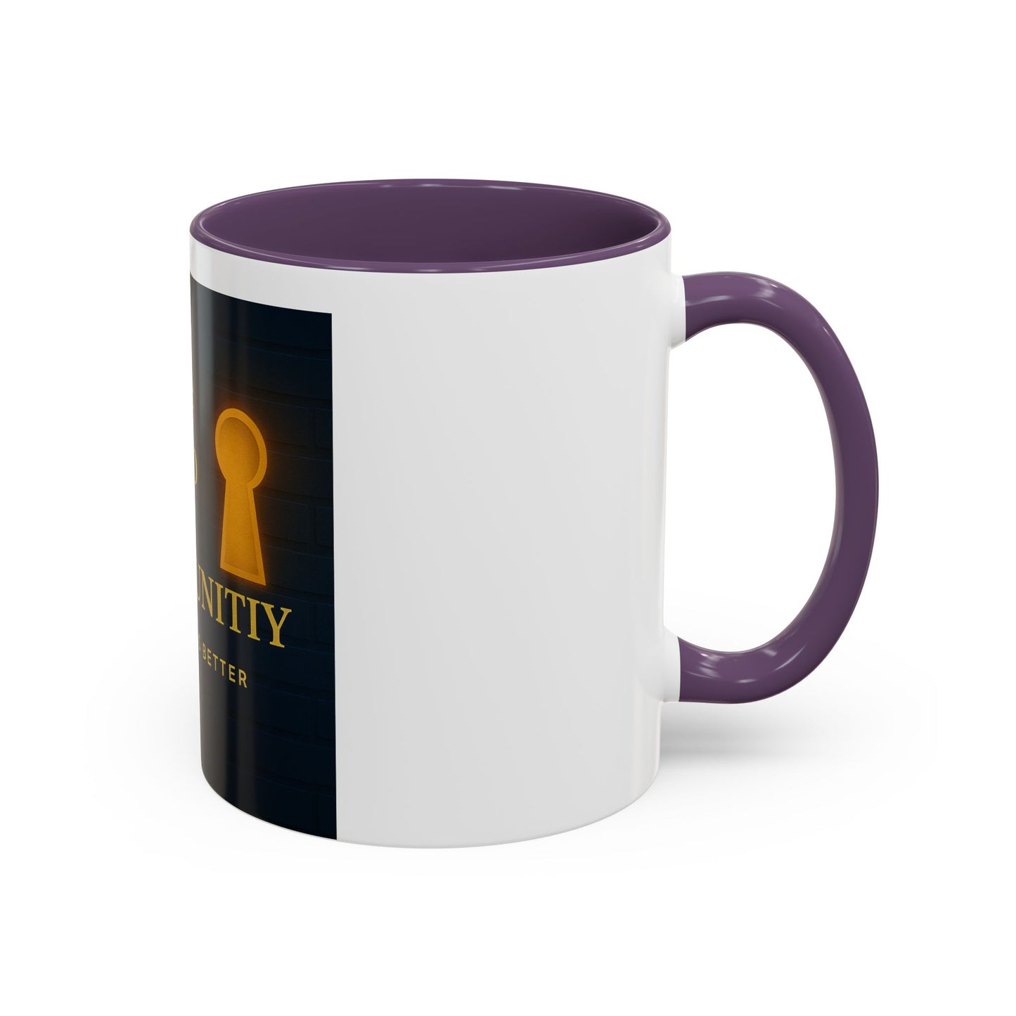 Be the Key to Your Opportunity Coffee Mug — Motivational Inspirational 11/15oz