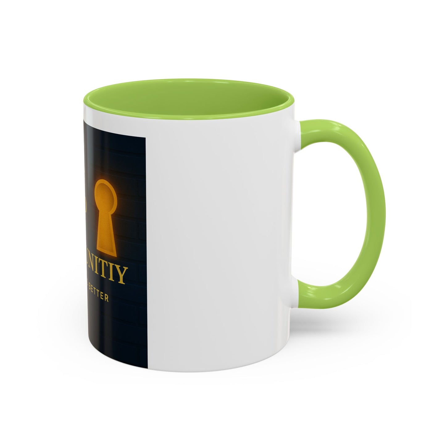 Be the Key to Your Opportunity Coffee Mug — Motivational Inspirational 11/15oz