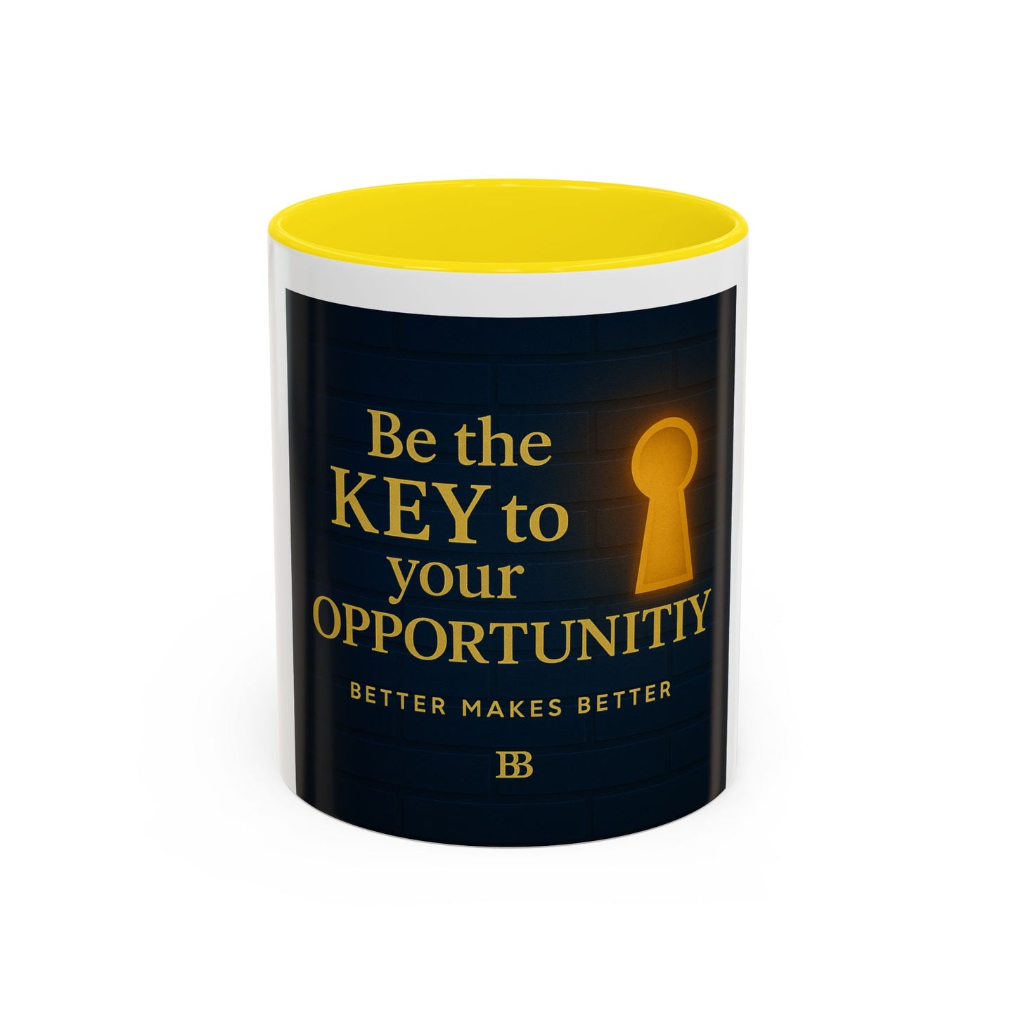 Be the Key to Your Opportunity Coffee Mug — Motivational Inspirational 11/15oz