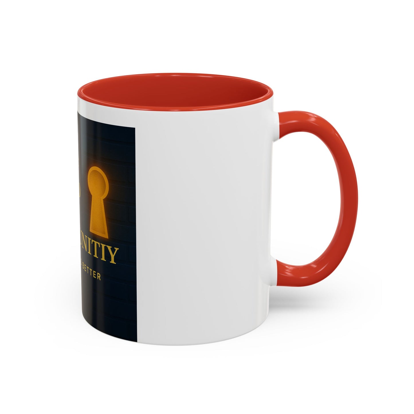 Be the Key to Your Opportunity Coffee Mug — Motivational Inspirational 11/15oz