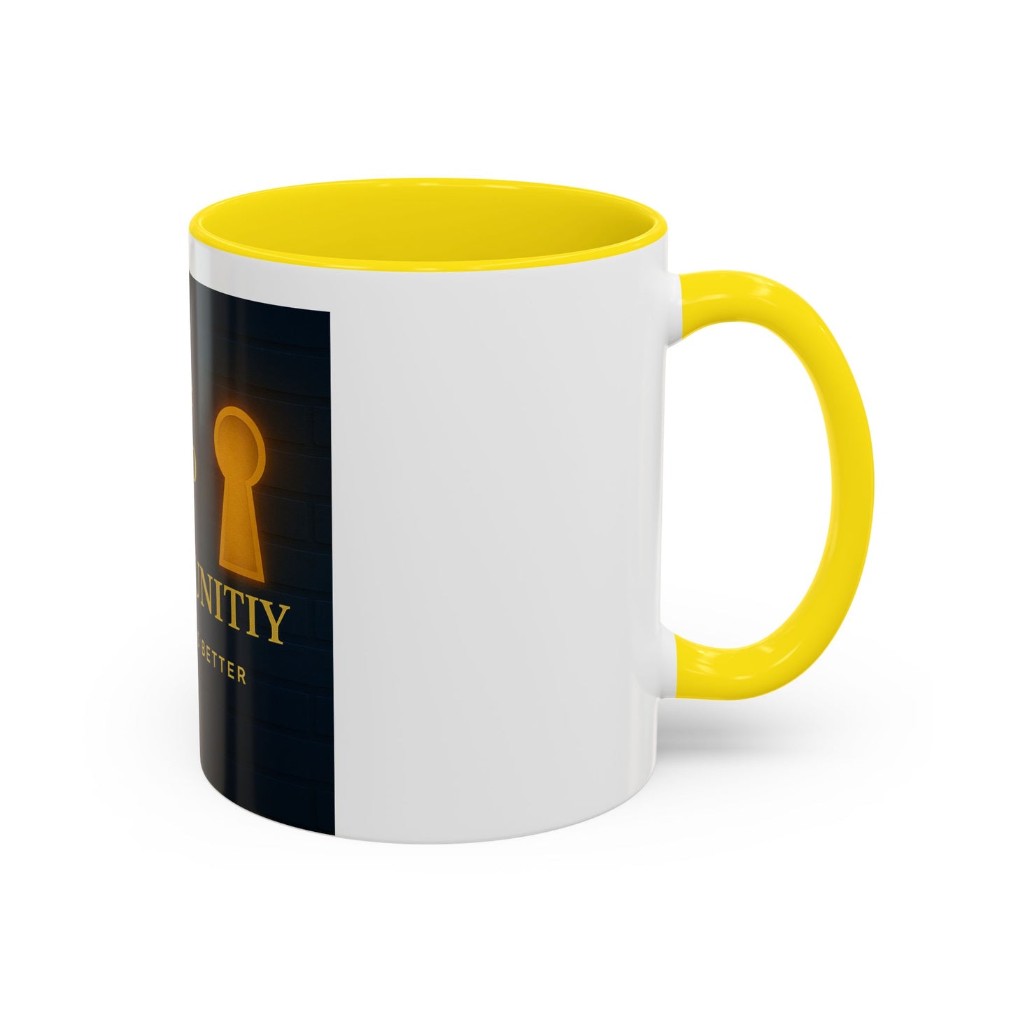 Be the Key to Your Opportunity Coffee Mug — Motivational Inspirational 11/15oz