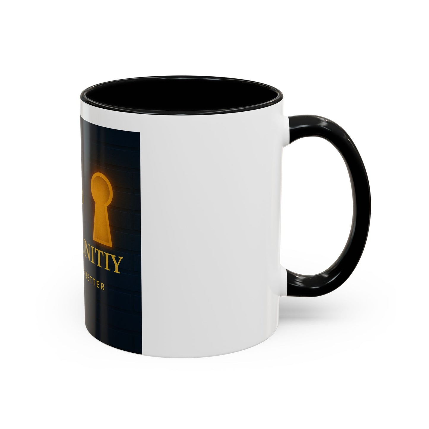 Be the Key to Your Opportunity Coffee Mug — Motivational Inspirational 11/15oz